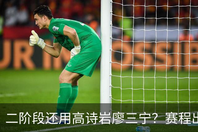二阶段还用高诗岩廖三宁？赛程出炉很难打，赵睿周琦张镇麟该回来